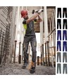Pantalón bicolor multibolsillos con amplio tallaje