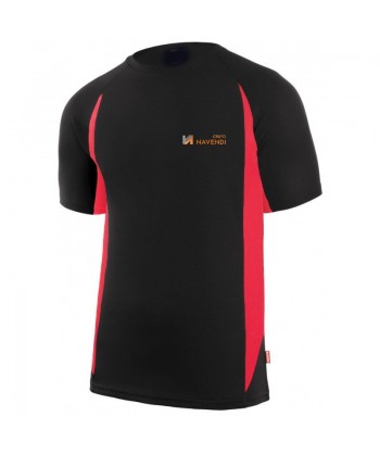 Camiseta bicolor de manga corta -Conjunto-