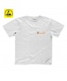 Camiseta ESD antiestática cuello redondo