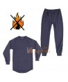 Conjunto de camiseta y pantalón interior térmico e ignífugo