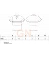 Polo de manga larga y alta visibilidad combinando marino/rojo alta visibilidad