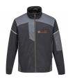 Cazadora softshell con membrana impermeable y transpirable