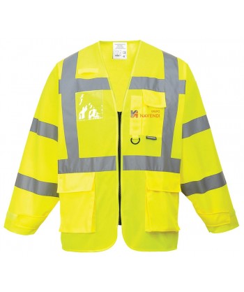 Chaqueta alta visibilidad ultra ligera de poliéster