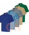 Camisa manga corta con bolsillos para hombre colores