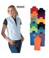 Chaleco de forro polar de mujer color blanco