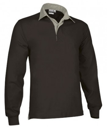 POLO TIPO RUGBY MANGA LARGA  DE ALGODÓN -Conjunto-