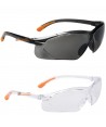 Gafas deportivas de seguridad con ocular incoloro y ahumado