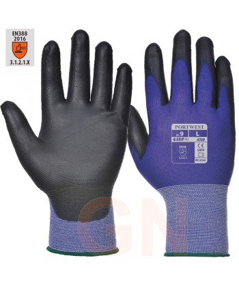 Guante grip ultra fino de nailon y poliuretano