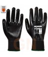 Guante grip fino de nylon y nitrilo todo cubierto