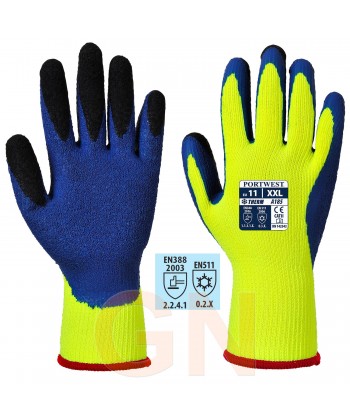 Guante grip térmico de látex para frío extremo