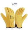 Guantes de piel con forro polar de Insulatex