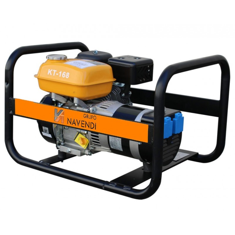 Grupo electrógeno con motor Kiotsu a gasolina da 3,1 KVA/2.280W