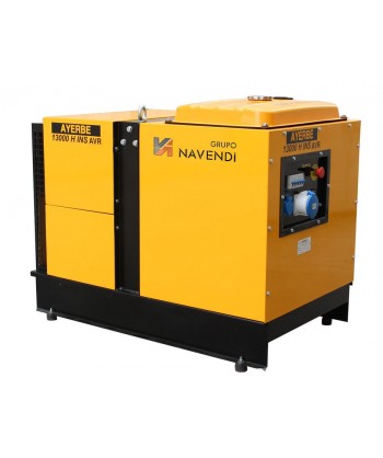 Grupo electrógeno trifásico con motor honda insonorizado a gasolina 400/230V / 12,5KVA/10.000W