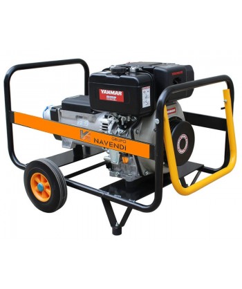 Grupo electrógeno diésel con motor Lombardini 230V / 6,5KVA/5.200 W