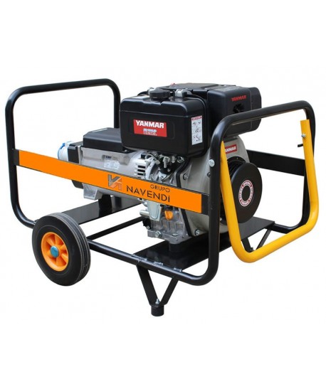 Grupo electrógeno trifásico diésel con motor Yanmar 6,5KVA /400V & 4 KBA/230V