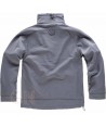 Chaqueta Softshell de triple capa gris