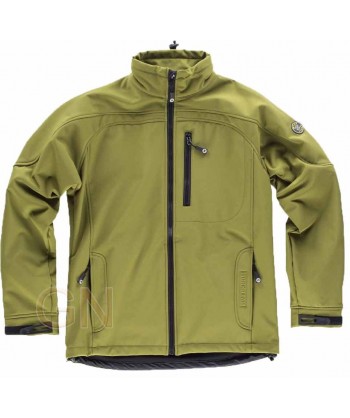 Chaqueta Softshell de triple capa kaki
