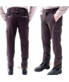 Pantalón  con tejido Softshell de triple capa para personal de seguridad color marrón