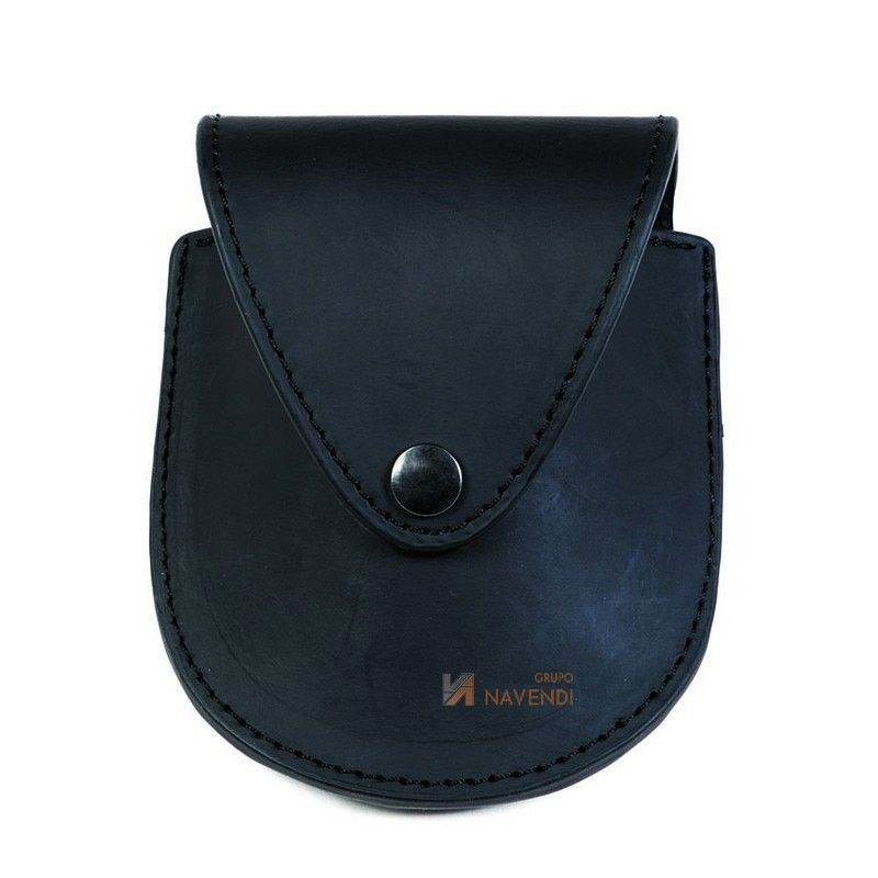 Funda de piel para grillete con cierre de corchete