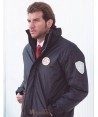 Parka para vigilantes de seguridad color marino