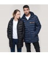Parka deportiva acolchada con capucha