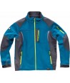 Chaqueta con tejido Softshell de triple capa azafata/gris