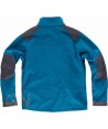Chaqueta con tejido Softshell de triple capa azafata/gris
