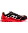 Zapato de seguridad Nitro de Sparco S3 SRC color negro/rojo
