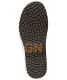 Zapato sanitario de mujer antideslizante y transpirable con cordones color negro