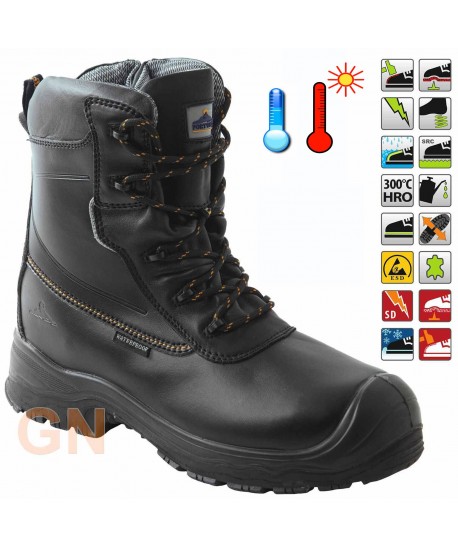 Bota con membrana caña baja y especial frío S3 WR HRO CI ESD