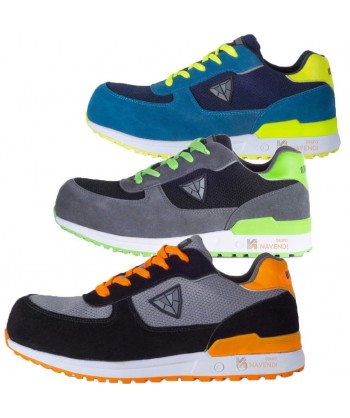 Zapatos deportivos de seguridad no metálicos  S1P SRA F0 E A