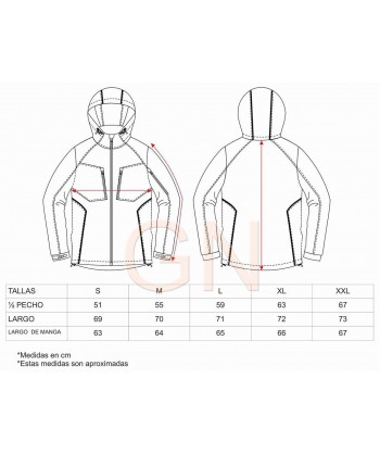 Chaqueta Softshell bicolor de triple capa y con capucha