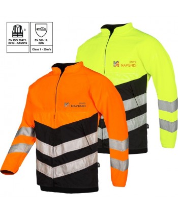 Chaqueta de alta visibilidad para motosierras Clase 1