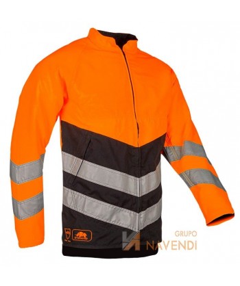 Chaqueta de alta visibilidad para motosierras Clase 1