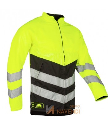 Chaqueta de alta visibilidad para motosierras Clase 1