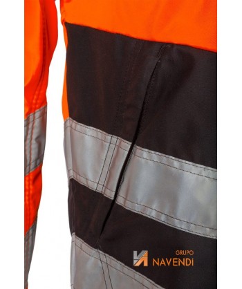 Chaqueta de alta visibilidad para motosierras Clase 1