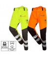Pantalón de alta visibilidad para motosierras Clase 1