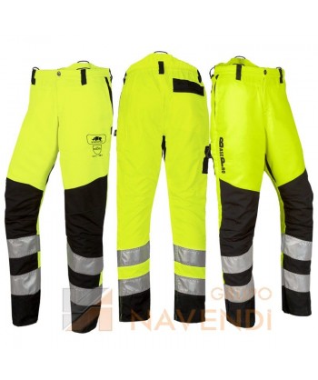 Pantalón de alta visibilidad para motosierras Clase 3