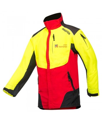Chaqueta combinada de alta visibilidad con refuerzos para actividades extremas