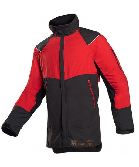 Chaqueta con refuerzos  para motosierras clase 1