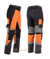 Pantalones bicolor para motosierra (Clase 1 Tipo A)