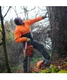 Chaqueta bicolor para trabajos forestales
