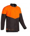 Chaqueta bicolor para trabajos forestales