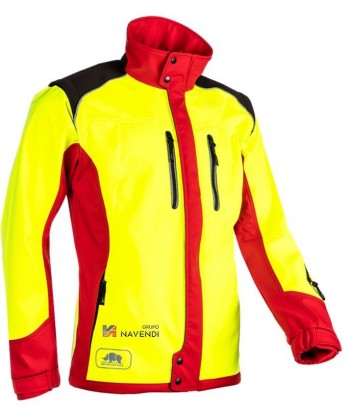 Chaqueta  softshell de tres capas con mangas desmontables