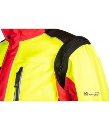 Chaqueta  softshell de tres capas con mangas desmontables