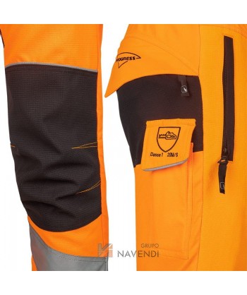 Pantalón bielásticos con refuerzos para motosierras clase 1 tipo A