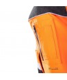 Chaqueta de alta visibilidad con refuerzos  para motosierras clase 2 con protección adicional en el abdomen
