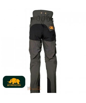 Pantalón técnico con refuerzos para podadores kaki