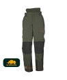 Pantalón técnico con refuerzos para podadores kaki