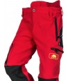 Pantalón técnico con refuerzos para podadores kaki